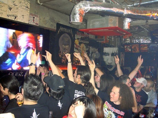 東京メタルMAP:初心者大歓迎！メタルに浸る！メタルを語る！ミュージック・バー特集