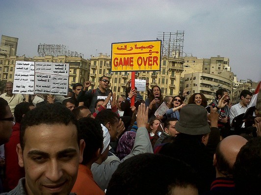 写真で見るこれがエジプト市民革命だ！日本の新聞やTVで報道されないデモに参加する人々の顔