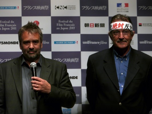 フランス映画祭2011開幕、『セヴァンの地球のなおし方』ジャン＝ポール・ジョー監督が原発反対の鉢巻きで登場
