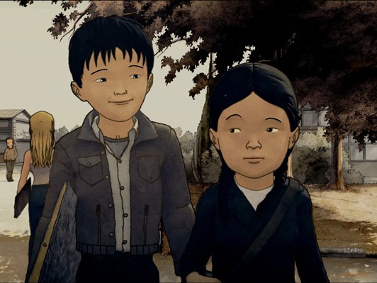 監督の養親が撮った8ミリを用いたドキュメンタリーにCGアニメを加えた〈ハイブリッド映画〉 監督の養親が撮った8ミリを用いたドキュメンタリーにCGアニメを加えた〈ハイブリッド映画〉